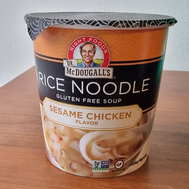 Dr McDougall's Right Foods Sesame Chicken Flavor Rice Noodle Review