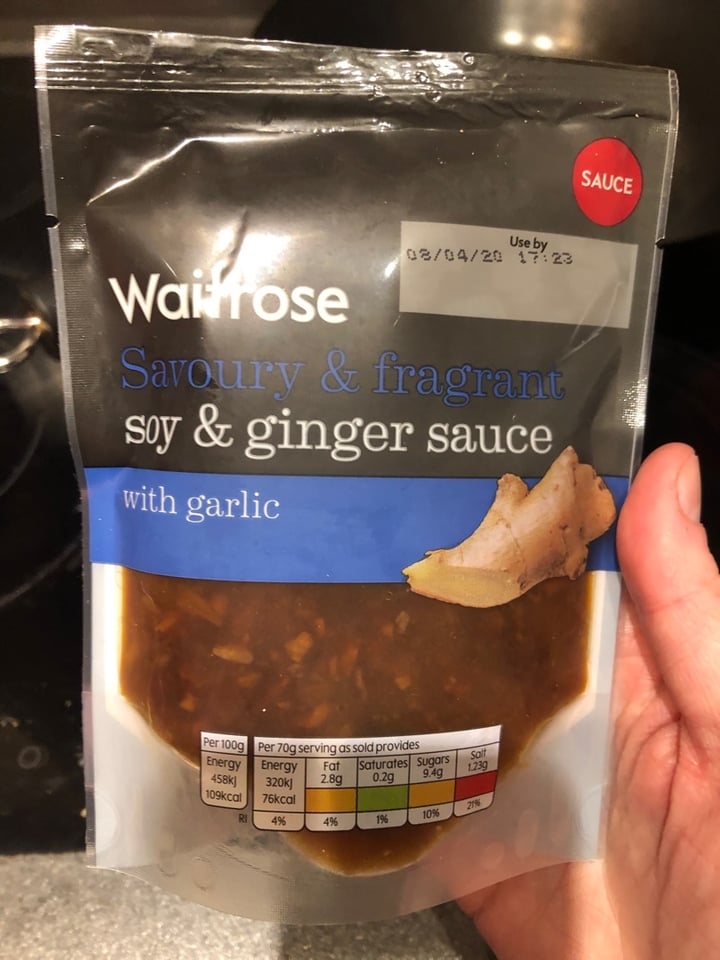 Waitrose Soy and ginger sauce Review abillion