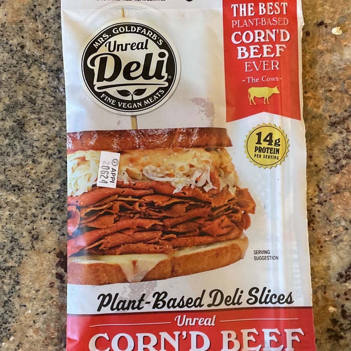 Mrs. Goldfarb’s Unreal Deli Unreal CORN’D BEEF Review abillion