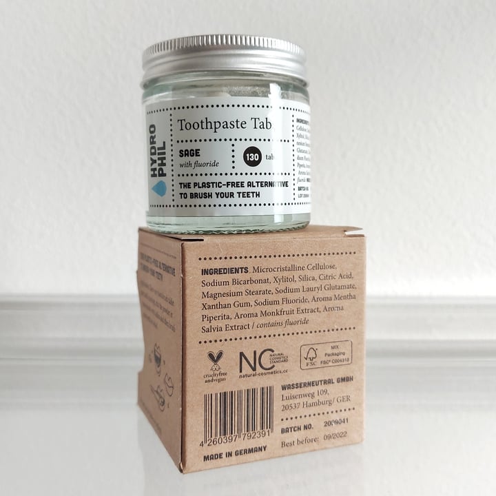 Hydrophil Toothpaste Tabs with Fluoride Review abillion