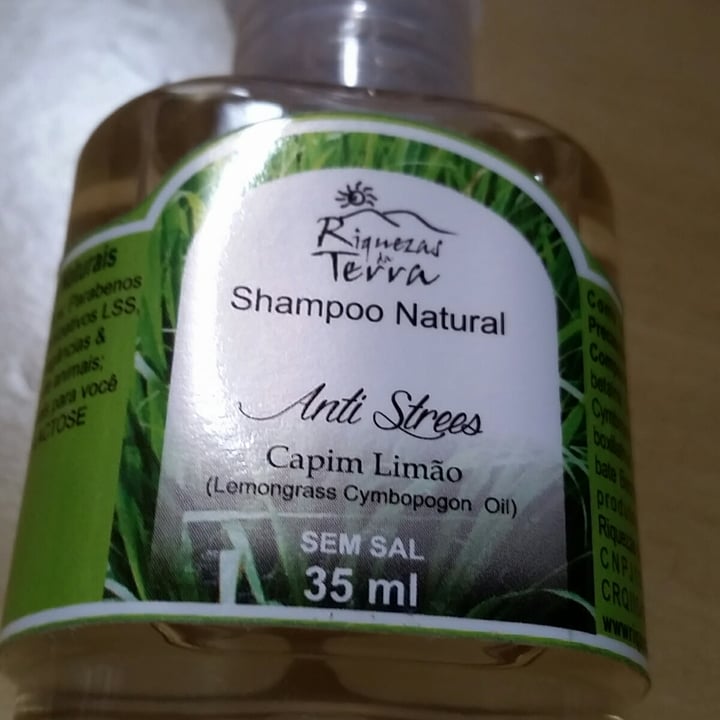 Riquezas da Terra Shampoo capim limão Reviews abillion