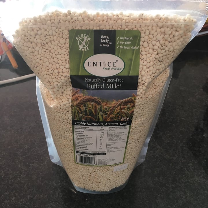 Entice Health Foods Puffed Millet Review abillion