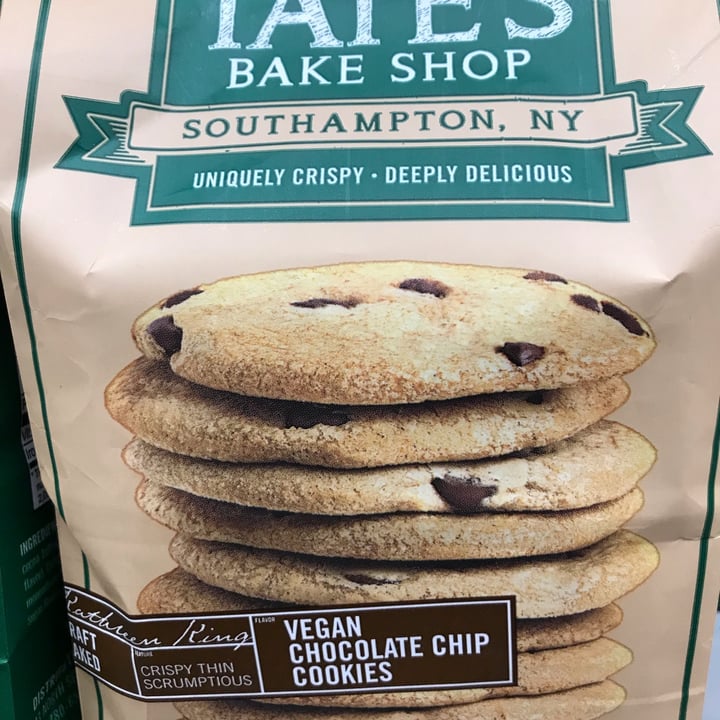 Tate’s Choc Chip cookie Vegan Vegan Tates Chocolate Cookie Review