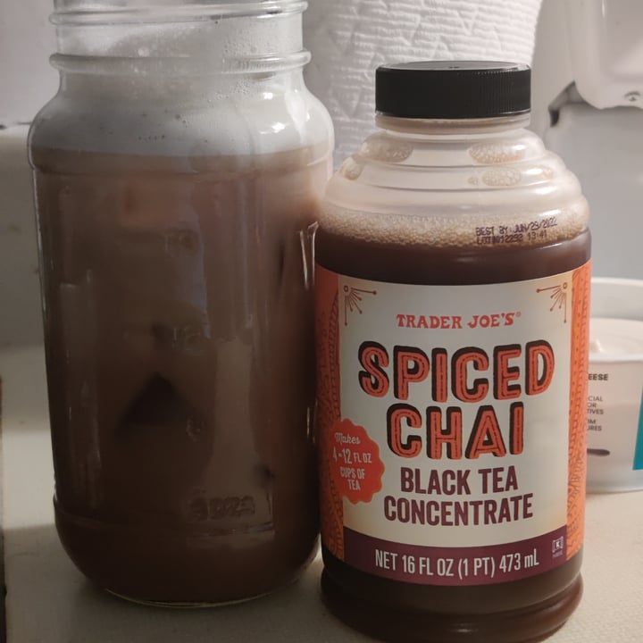 Trader Joe's Spiced Chai Black Tea Concentrate Review abillion