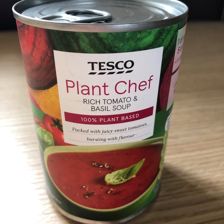 Tesco Tomato and basil soup Review abillion