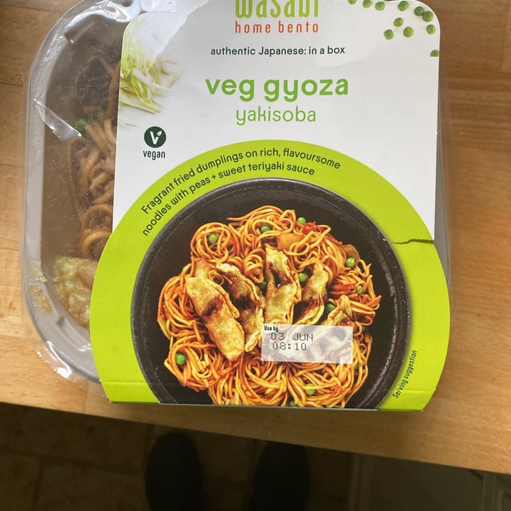 wasabi bento vegetable gyoza Review abillion