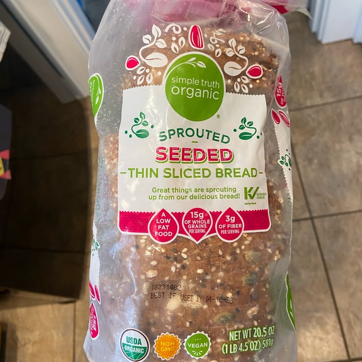 Simple Truth Sprouted Seeded Thin Sliced Bread Review abillion