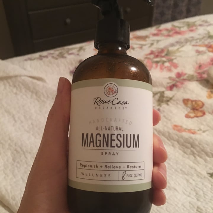 Rowe Casa Organics Magnesium Spray Reviews abillion