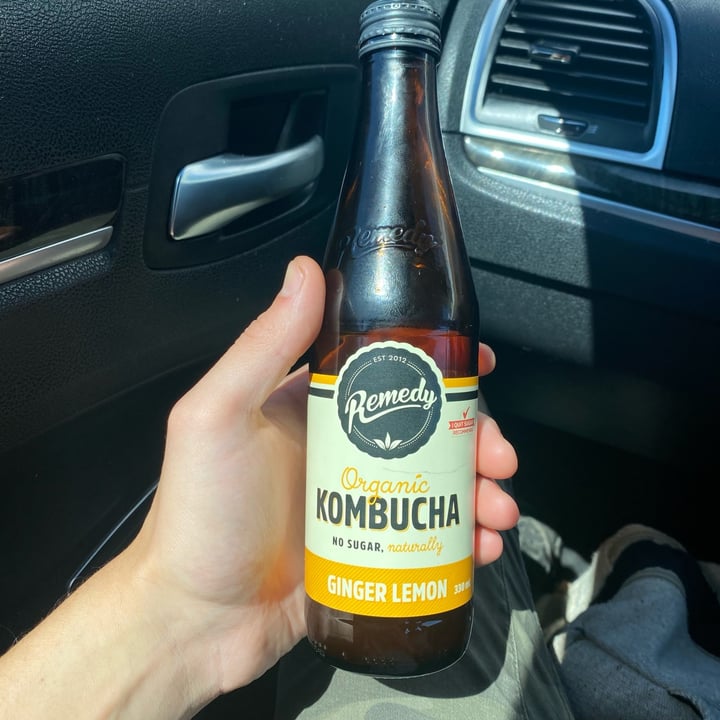 Remedy Organic Kombucha Ginger Lemon Review abillion