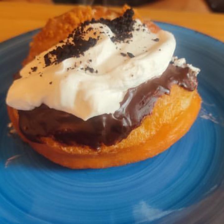 Vegan Queen Murcia, Spain donuts chocolate negro y nata Review abillion