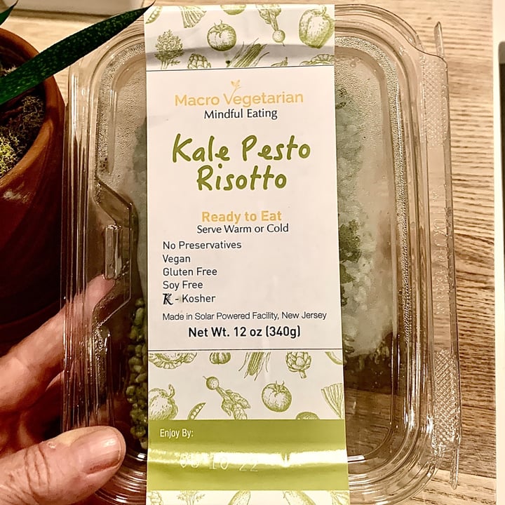 Macro Vegetarian Kale Pesto Risotto Review abillion