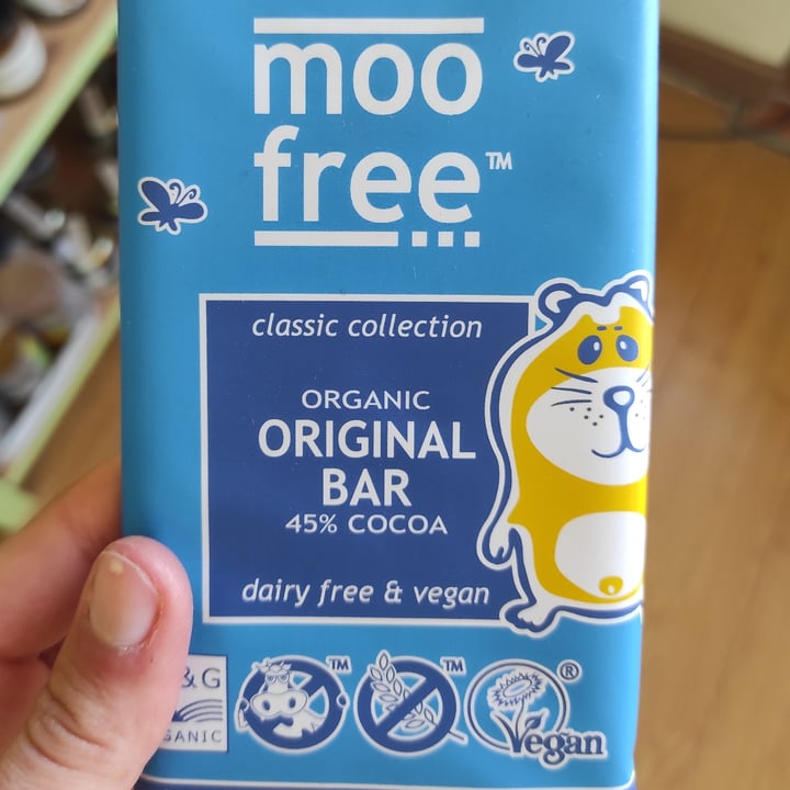 Moo Free Organic original bar 45 cocoa Review abillion
