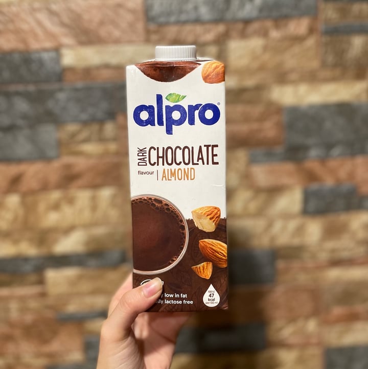 Alpro Dark Chocolate Almond Milk Review abillion
