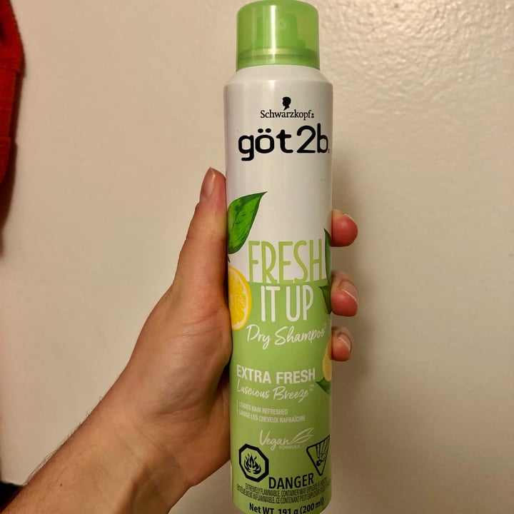 Schwarzkopf Got 2b Dry shampoo Instant Refresh Review abillion