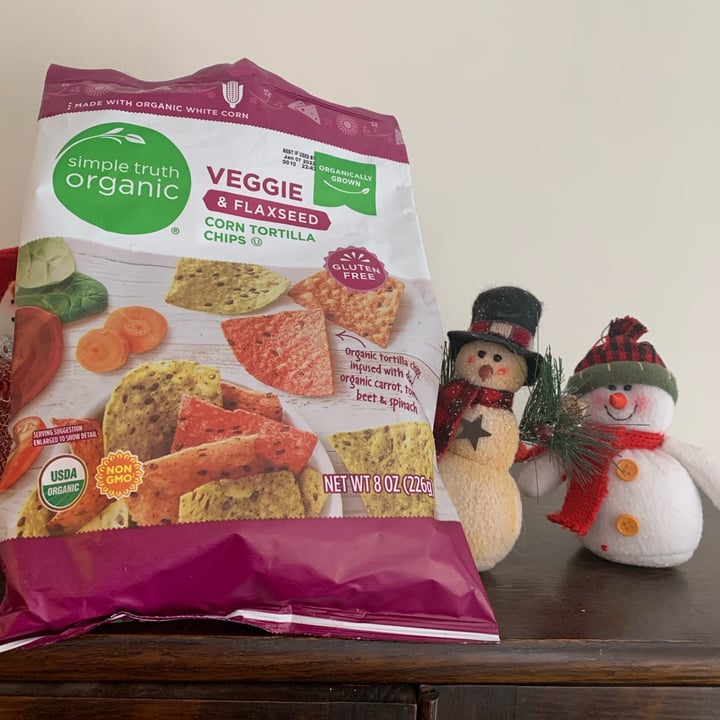 Simple Truth veggie & flax seed corn tortilla chips Review abillion