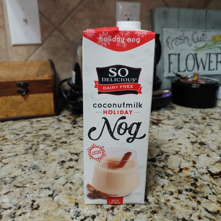 So Delicious Dairy Free Holiday Nog Coconutmilk Review abillion