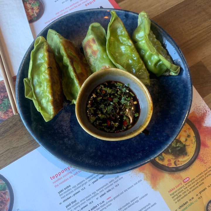 Wagamama AmsterdamCentrum, Amsterdam, Netherlands Yasai Steamed Gyoza