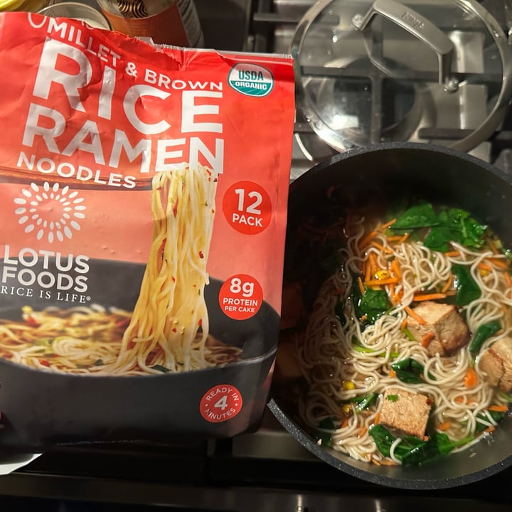 Lotus Foods Millet & Brown Rice Ramen Noodles Review abillion