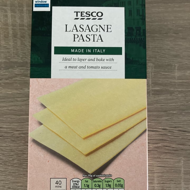Tesco Lasagne Pasta Review abillion