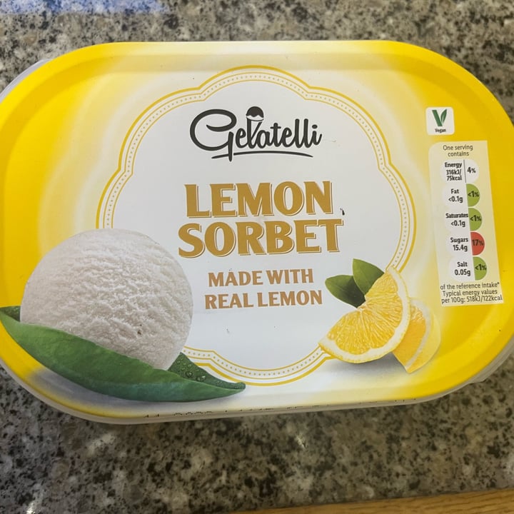 Gelatelli Lemon sorbet Review | abillion