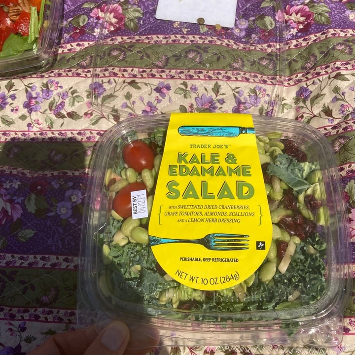 Trader Joe's Kale & Edamame Salad Review abillion