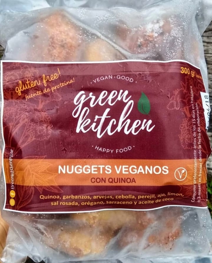 Green kitchen Nuggets veganos de Quinoa Review abillion