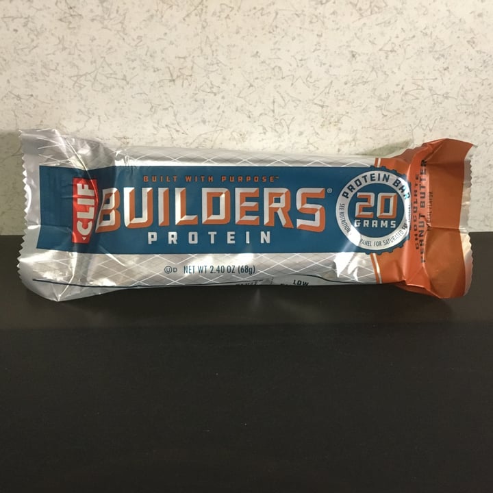 Clif Bar Builders Chocolate Peanut Butter Protein Bar Review abillion