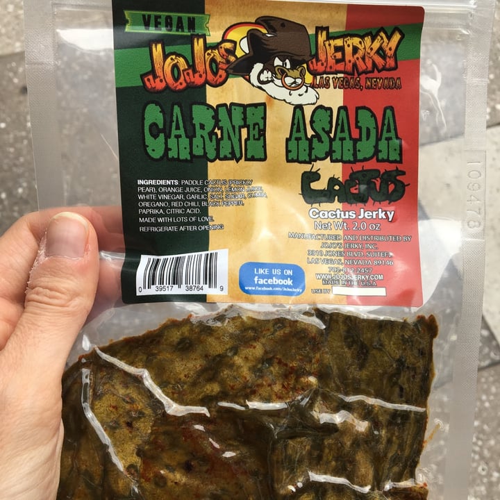 JoJo’s Jerky Carne Asada Cactus Jerky Reviews abillion