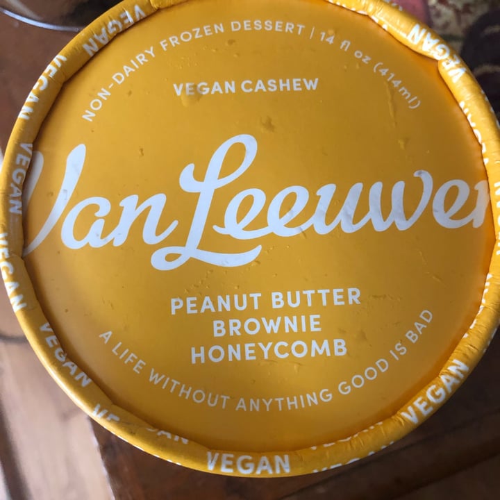 Van Leeuwen Ice cream Vegan Peanut Butter Brownie Review