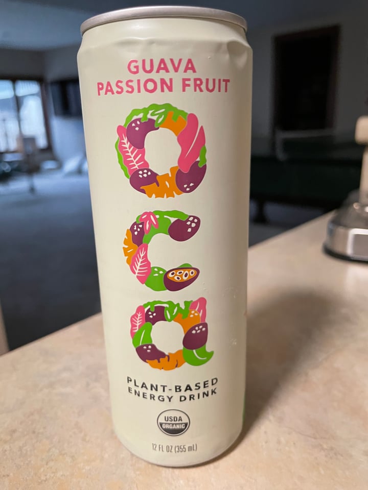 Oca Guava passion fruit plantbased energy drink Reviews abillion