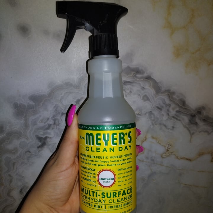 Mrs. Meyers honeysuckle multisurface everyday cleaner Review abillion