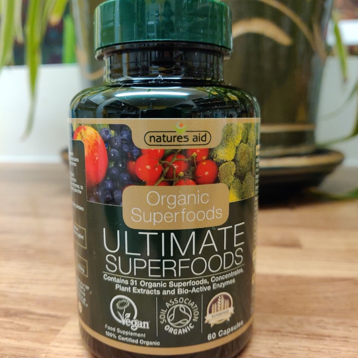 natures aid Organic ultimate Superfoods Review abillion