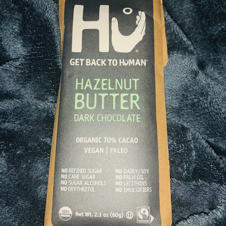 review photo of Hu Kitchen Hazelnut Butter Dark Chocolate shared by @iamgodschild on 03 Nov 2021 - review