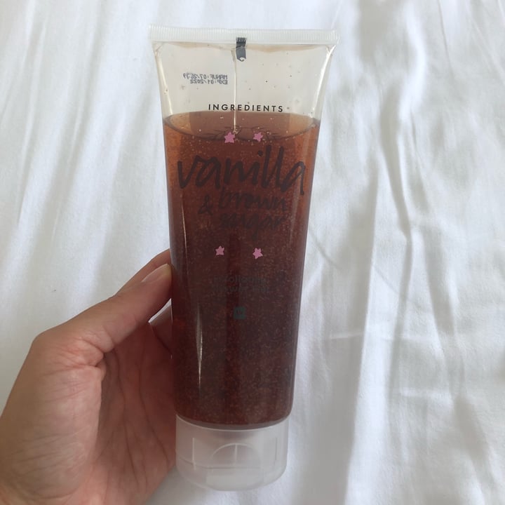 Woolworths Vanilla and brown sugar exfoliating shower gel Review abillion