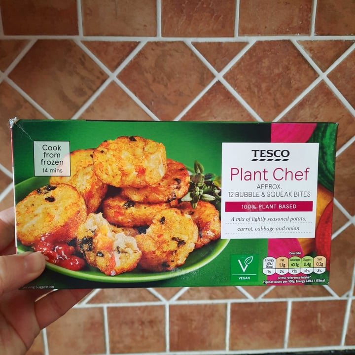 Tesco Plant Chef 12 Bubble & Squeak Bites Review abillion