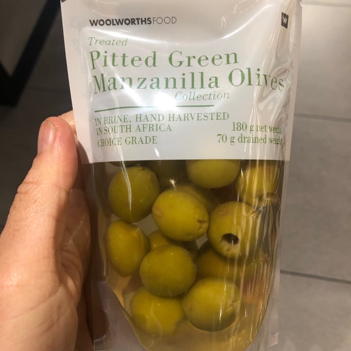 Woolworths Food Pitted Green Olives in Brine Review abillion