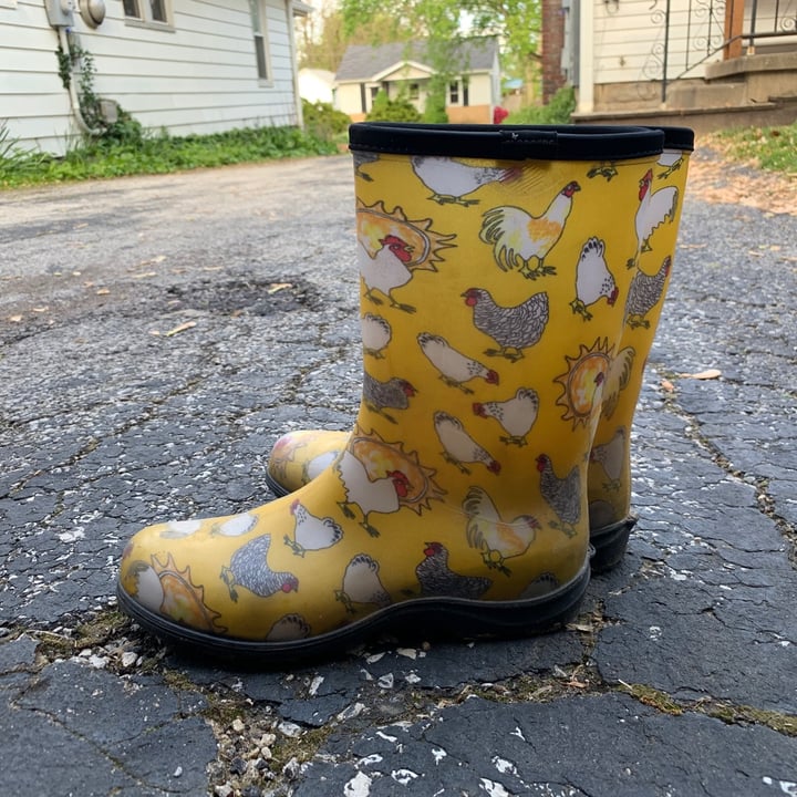 sloggers boots chickens