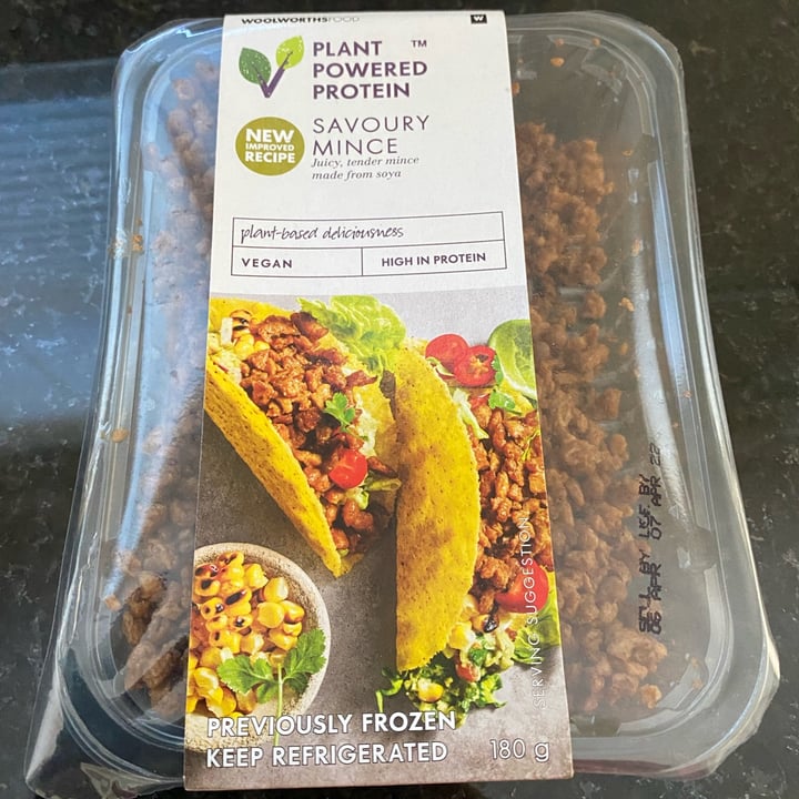 Woolworths Food Plant Powered Protein Savoury Mince Review abillion