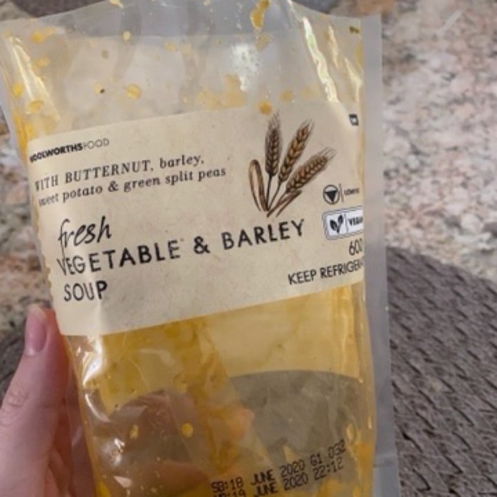 Woolworths Food Fresh Vegetable & Barley Soup Review abillion