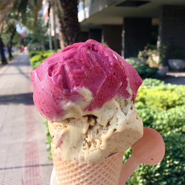 review photo of Auguri Milano Helado de Maní Sal De Mar y Frutos Rojos shared by @trinidadgs on 21 Feb 2021 - review