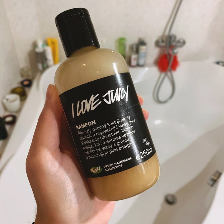 LUSH Fresh Handmade Cosmetics I Love Juicy Shampoo Review | abillion