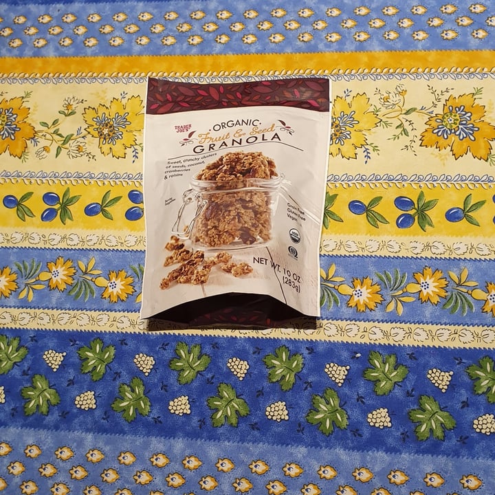 Trader Joe's Organic fruit & seed Granola Review abillion