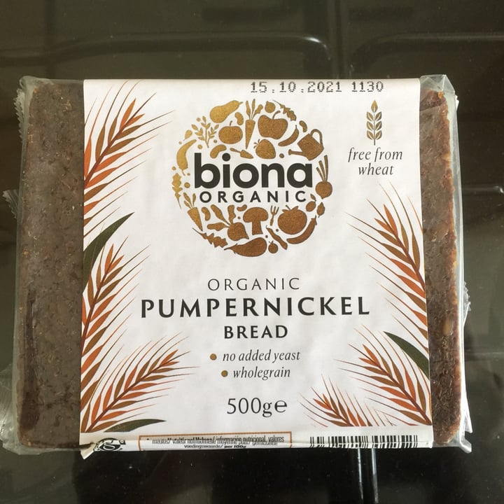 Biona Pumpernickel Bread Reviews abillion