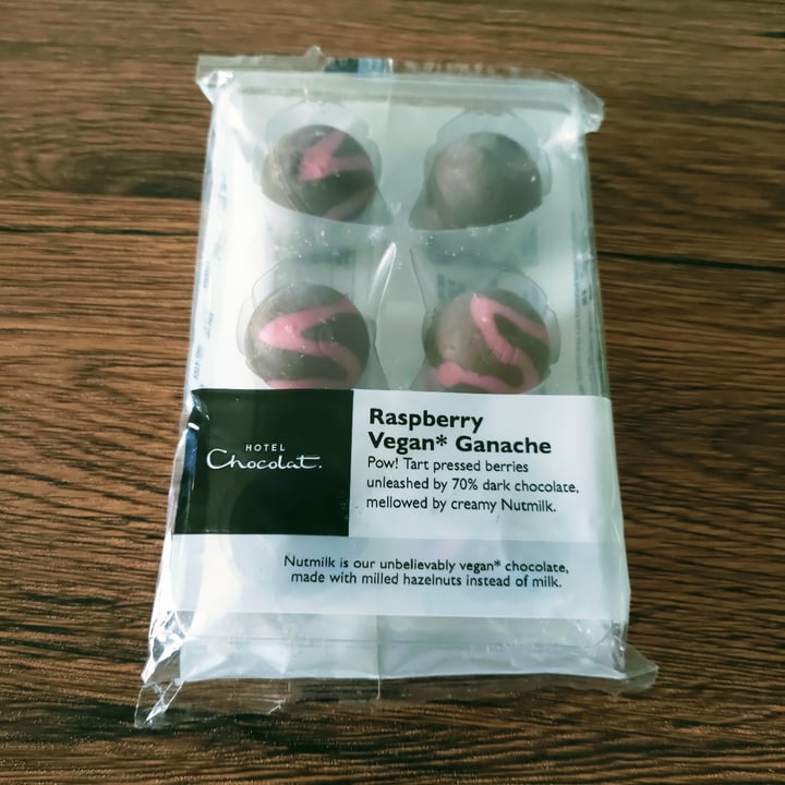 hotel chocolat Raspberry Vegan* Ganache Review | abillion