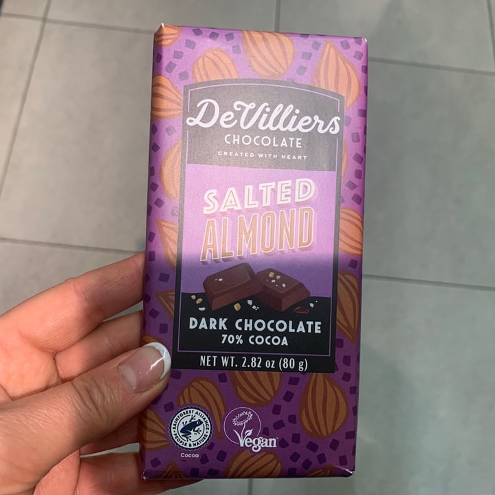 Woolworths Food Salted almond dark chocolate Review abillion