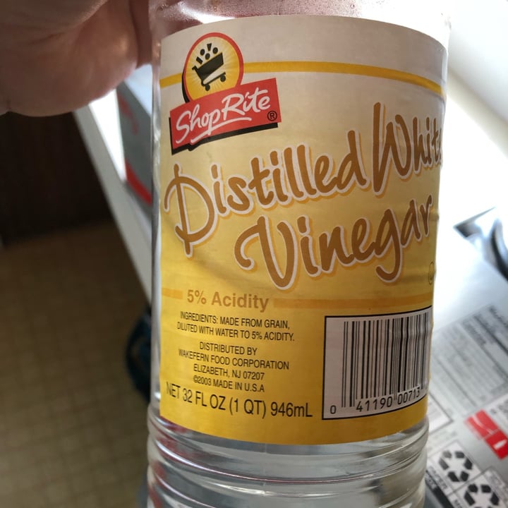 ShopRite distilled white vinegar Review abillion
