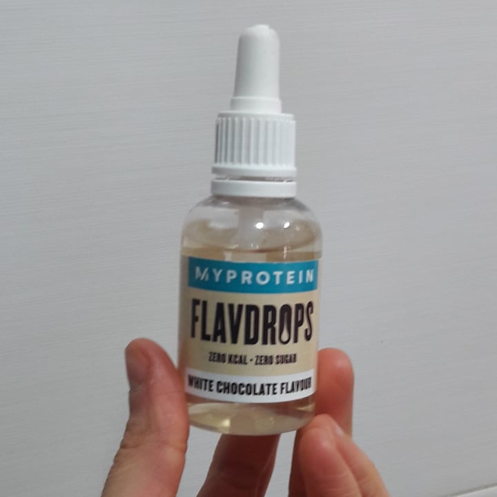 MyProtein Flavdrops White Chocolate Flavour Review abillion
