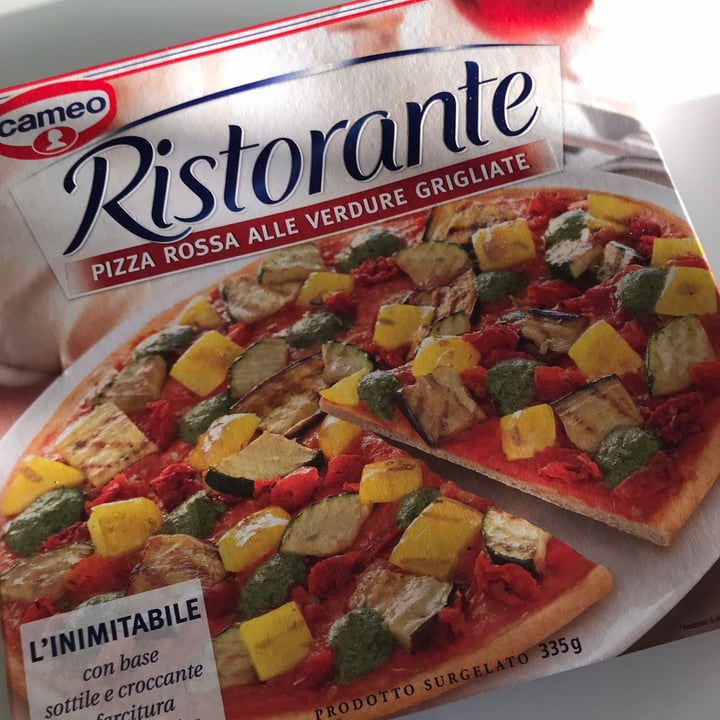 Cameo Pizza Rossa Alle Verdure Grigliate Review abillion