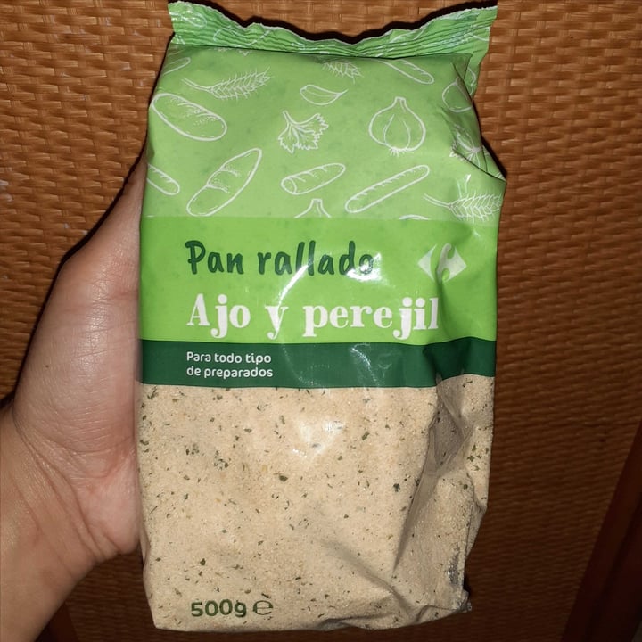 Carrefour Pan rallado ajo y perejil Review | abillion