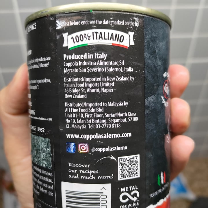 review photo of Coppola Peeled Tomatoes shared by @stevenneoh on 10 Sep 2021 - review